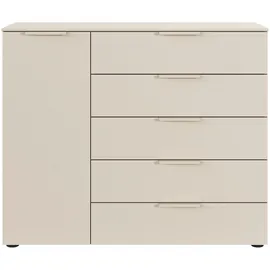 LeGer Home by Lena Gercke Kommode Sideboard 120 x 100 x 42 cm Beige
