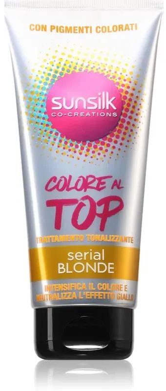Sunsilk Top Colour intensive Pflege neutralisiert gelbe Verfärbungen Serial Blonde 180 ml