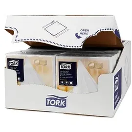 TORK Servietten LinStyle® Premium weiß 1-lagig 39,0 x 39,0 cm, 50 St.