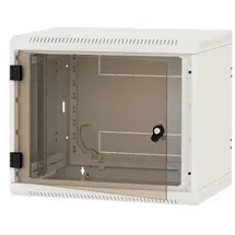 Triton RBA-12-AS4-CAX-A1 Wandschrank 12HE, BxHxT: 60x63.5x39,5cm, Stahltiefziehblech, 19 Zoll, grau