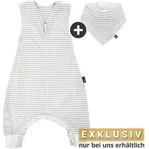 Alvi Baby Schlafsack Sleep-Overall Light Grau 70