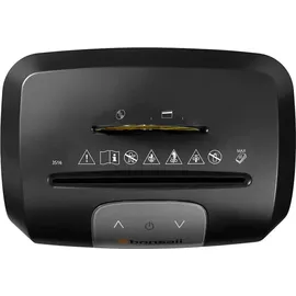 bonsaii 3S16 Aktenvernichter, bis zu 12 Blatt Papier, Partikelschnitt (Sicherheitsstufe P-4)