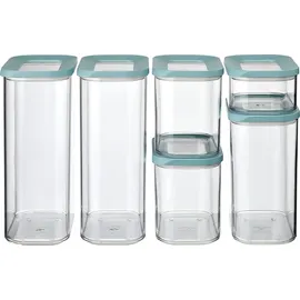 Mepal Modula nordic green 6-teiliges Set 2 x 2000 ml, 2 x 1000 ml, 1 x 1500 ml, 1 x 425 ml