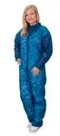 Vlies-Overall mit Kragen Premium  Blau XXL