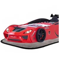 Coemo Autobett VENTO SPORT Kinderbett mit Lattenrost in Rot - Gr.: onesize
