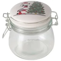 Boltze Glasbehälter mit Porzellandeckel MONTI, 450 ml