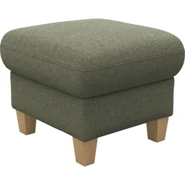 Home Affaire Polsterhocker Glendale mit Stauraum 58 x 48 x 58 cm Grün