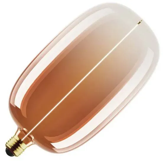 SPL | LED Filament | Große Fassung E27 | Olive Lampe | Hell | Bernstein | 4.8W | Dimmbar