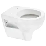 CORNAT Wand-WC erhöht mit WC-Sitz Weiß