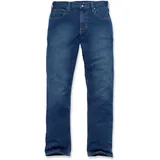 CARHARTT Rugged Flex Relaxed Straight, Jeans - Hellblau - W36/L32