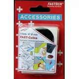 FASTECH® Klettpunkte 684-330 Ø 47 mm Schwarz 4 Paar