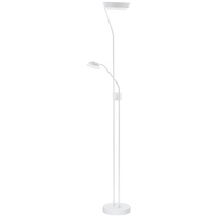 EGLO SARRIONE LED Stehleuchte m. Leselampe, weiss,LED Platine,A+,93711