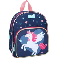 Vadobag Pret Einhorn Rucksack mit Vorderfach ca.29 cm - Blau