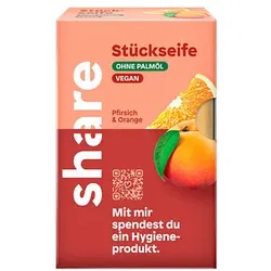 share Pfirsich & Orange Feste Seife 100,0 g