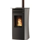 Edilkamin Pelletofen | Dania ATC Plus | 8 kW | Glas Weiß