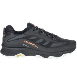 Merrell Herren Gore-Tex Mit Vibram Sohle Wanderschuhe Moab Speed GTX Sneaker, Schwarz, 44 - 44
