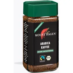 Mount Hagen Arabica Instant Kaffee Entkoffeiniert Bio 100g