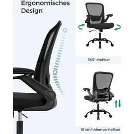 Songmics Bürostuhl OBN37BK schwarz