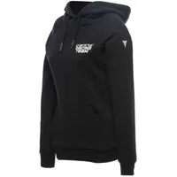 Dainese Racing, Kapuzenpullover - Schwarz/Weiß / M