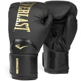 EVERLAST Elite 2 Kunstleder-boxhandschuhe – Erwachsene Boxhandschuhe Pro Style Glove Handschuhe Gold 10oz