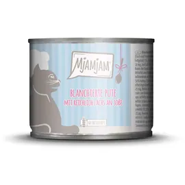 MjAMjAM Blanchierte Pute mit Lachs an Soße 24 x 185 g