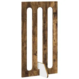 vidaXL Faltbarer Haustierzaun 201 x 90 cm Braun/Holz