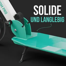 3 s Apollo XXL Wheel Scooter - Phantom Pro City Scooter | Klappbarer City Roller für Kinder | Höhenverstellbar, Tretroller für Erwachsene | Cityroll... - Türkis