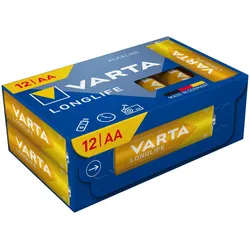 Longlife AA CUBE12 plastikfrei Batterie