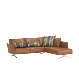 KOINOR Ecksofa Vineto ¦ braun ¦ Maße (cm): B: 272 H: 83 T: 207.0