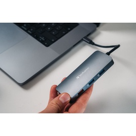 Verbatim USB-C Pro Multiport Hub CMH-09, USB-C 3.1 [Stecker] (32152)