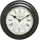 Ambiente Haus Wanduhr 20 cm 20cm schwarz