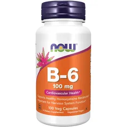Vitamin B-6 Pyridoxin 100 mg 100 pflanzliche Kapseln