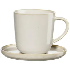 Asa Selection ASA Espressotasse mit Unterteller, COPPA Tofu