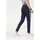 AJC Jogger Pants AJC Gr. 38, N-Gr, blau (marine (hose aus nachhaltigem material)) Damen Hosen im trendigem Retro-Design