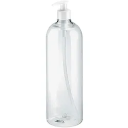 thermohauser PET-Spender für 1000 ml Inhalt - Geeignet für Desinfektionsmittel, Reinigungsmittel, Flüssigseife