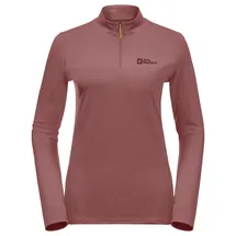 Jack Wolfskin Damen Sky Thermal Hz Wander-Shirt, Mineral Red, S EU