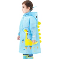 Kinder Regenponcho Regenmäntel Jungen Mädchen Regenjacken Cartoon Regencape wasserdichte Outdoor Regenbekleidung Mit tragbarer Tasche 1-2 Jahre