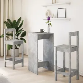 vidaXL Bartisch 51 x 50 x 103,5 cm Betongrau