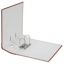 FALKEN Ordner Papier A4 8cm bordeaux 11285244 Recycolor