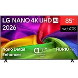 LG 85NU800B6LA 85" NANO 4K UHD AI Smart TV NU80
