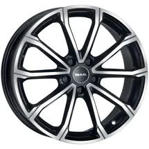 MAK DaVinci 6,5 x 17 4 x 98 ET41 Schwarz