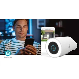 Nedis SmartLife Außenkamera Weiß