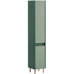 Tchibo - Hochschrank »Lovis« - 30x33x170cm - braun - Holz / Metall / Eschen-Massivholz