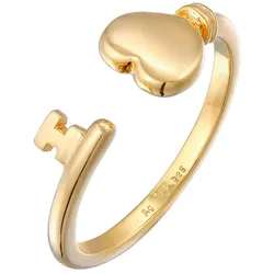 Elli Herz Schlüssel Liebe Romantik 925 Silber Ringe   Damen 