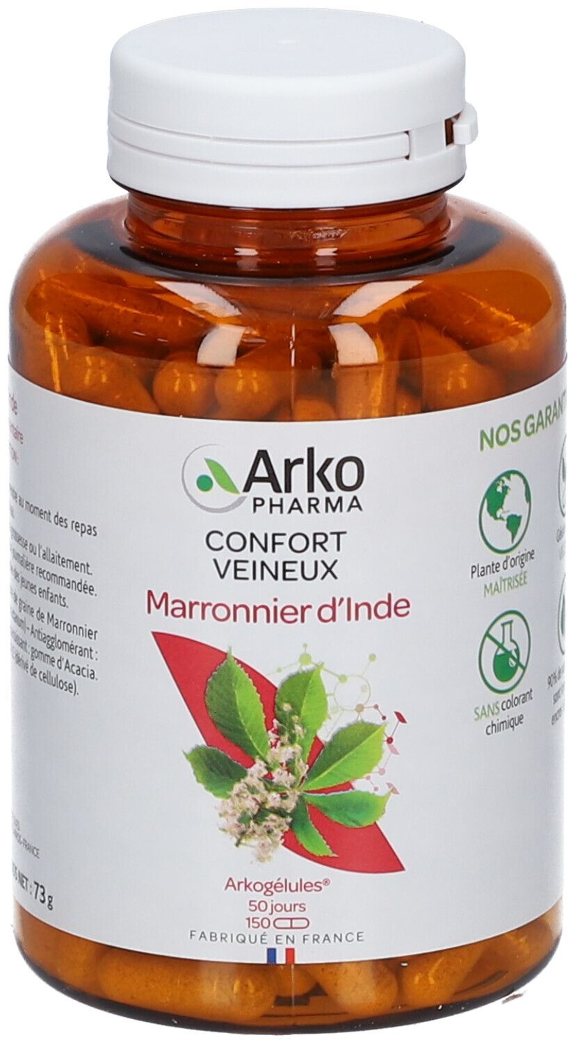 ARKOPHARMA Arkogélules Maronnier d'inde bio 150 pc(s) capsule(s)