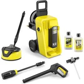 Kärcher K 4 Comfort Premium Home 1.324-753.0 mit Flächenreiniger und Schlauchtrommel