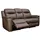 vente-unique Ledergarnitur Relax 3+2+1 - braun - Evasion