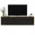 meble lindner Apollo2 TV-Schrank 150 cm Schwarz Matt