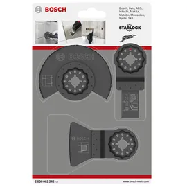 Bosch 3-teiliges Fliesen-Basis-Set Sägeblatt
