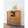 Home Affaire Highboard HOME AFFAIRE "Mette", beige (natur gebeizt, gewachst), B:118cm H:125cm T:34cm, FSC-zertifiziertes Massivholz, Sideboards, Highboard, Stauraumschrank mit 3 Schubladen und verstellbaren Einlegeböden